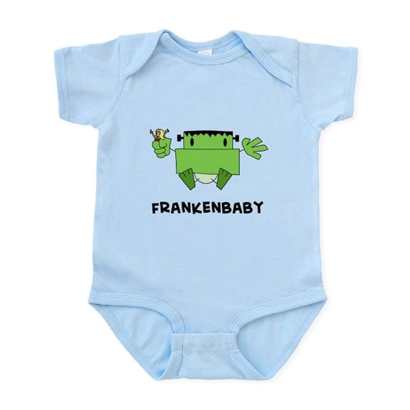 CafePress - Frankenbaby Onesie - Baby Light Bodysuit, Size Newborn - 24 Months