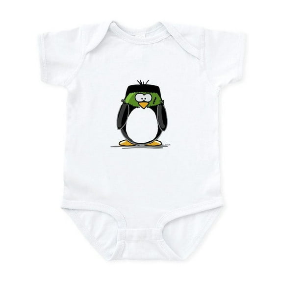 CafePress - Frankenstein Penguin Infant Bodysuit - Baby Light Bodysuit, Size Newborn - 24 Months