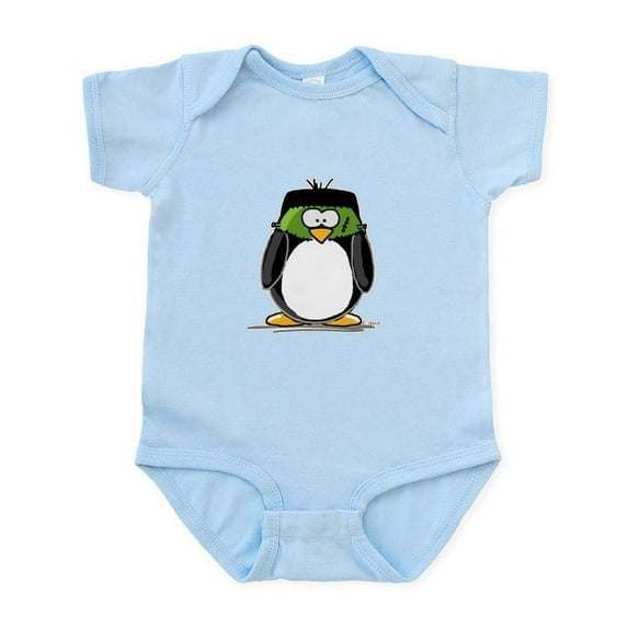 CafePress - Frankenstein Penguin Infant Bodysuit - Baby Light Bodysuit, Size Newborn - 24 Months