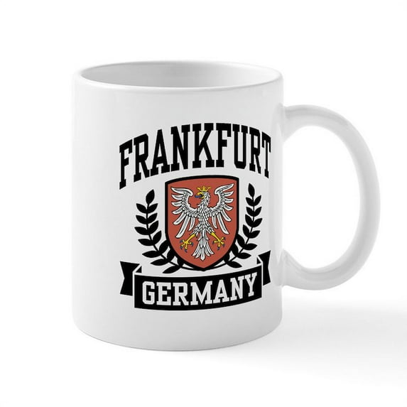 CafePress - Frankfurt Germany Mug - 11 oz Ceramic Mug - Novelty Coffee Tea Cup