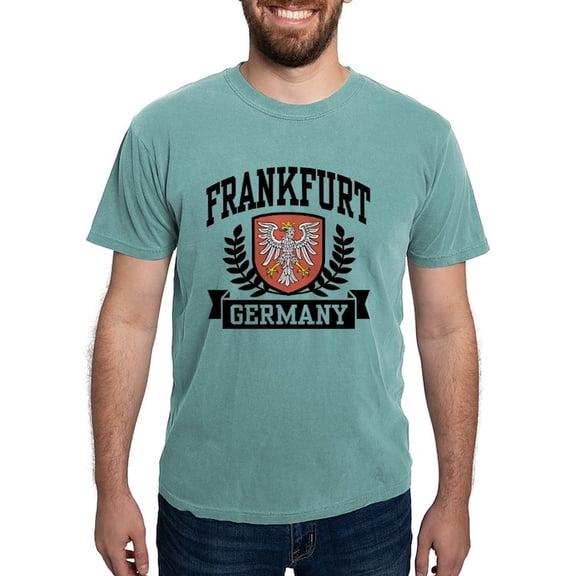 CafePress - Frankfurt Germany T Shirt - Mens Comfort Colors Shirt