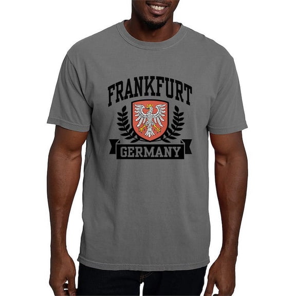 CafePress - Frankfurt Germany T Shirt - Mens Comfort Colors Shirt
