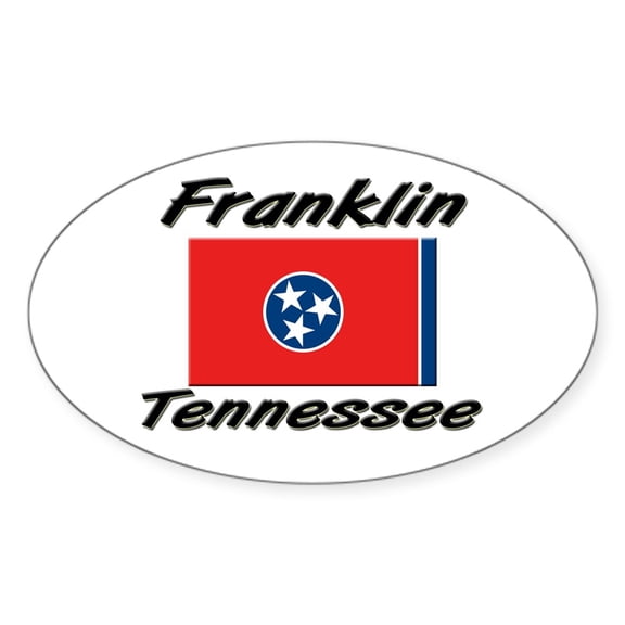 CafePress - Franklin Tennessee Oval Sticker - Sticker (Oval)