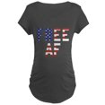 thumbnail image 1 of CafePress - Free AF Maternity Dark T Shirt - Maternity Dark T-Shirt, 1 of 3