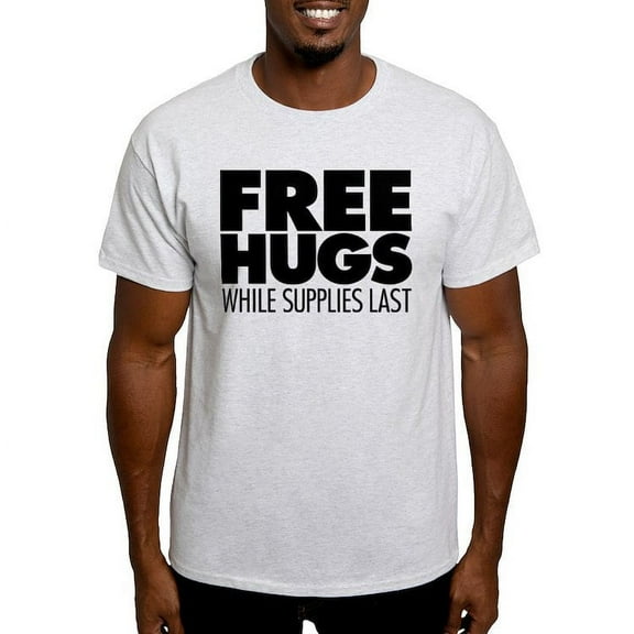 CafePress - Free Hugs Light T Shirt - Light T-Shirt - CP