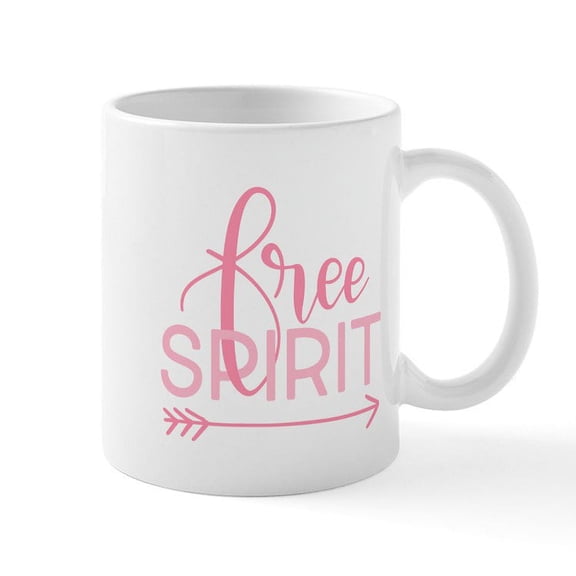 CafePress - Free Spirit - 11 oz Ceramic Mug - Novelty Coffee Tea Cup