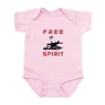 thumbnail image 1 of CafePress - Free_Spirit_Shirt_V4 Body Suit - Baby Light Bodysuit, Size Newborn - 24 Months, 1 of 4