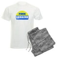 thumbnail image 1 of CafePress - Free Ukraine - Men's Light Loose Fit Cotton Pajama Set, 1 of 7