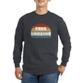 thumbnail image 1 of CafePress - Free Ukraine Men's Long Sleeve T Shirt - Long Sleeve Dark T-Shirt, 1 of 4