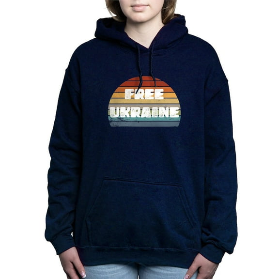 CafePress - Free Ukraine - Pullover Hoodie, Classic & Comfortable Hooded Sweatshirt