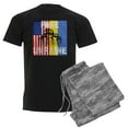 thumbnail image 1 of CafePress - Free Ukraine Stop War Pajamas - Men's Dark Loose Fit Cotton Pajama Set, 1 of 7