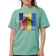 thumbnail image 1 of CafePress - Free Ukraine Stop War T Shirt - Womens Comfort Colors® Shirt, 1 of 4