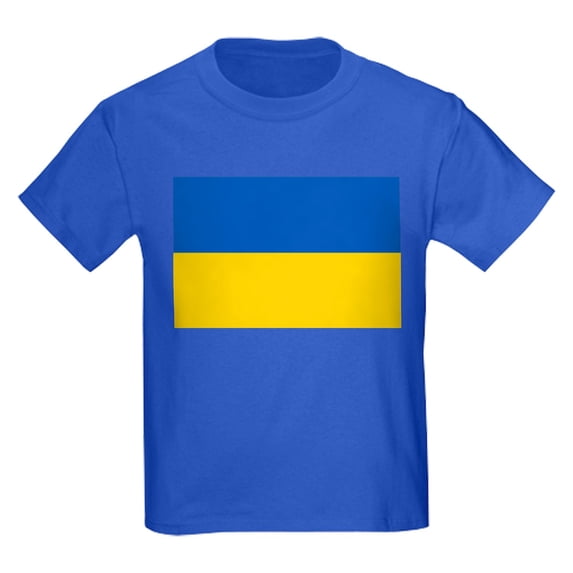 CafePress - Free Ukraine T Shirt - Dark T-Shirt Kids XS-XL