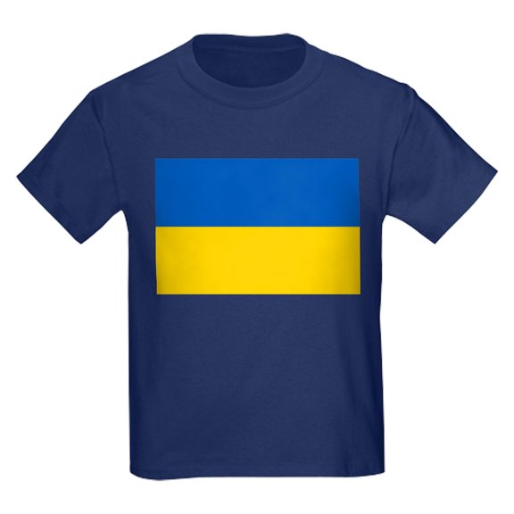 CafePress - Free Ukraine T Shirt - Dark T-Shirt Kids XS-XL