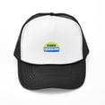 thumbnail image 1 of CafePress - Free Ukraine - Adjustable Unisex Printed Trucker Hat with Mesh Back, 1 of 8