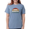 thumbnail image 1 of CafePress - Free Ukraine Women's Comfort Colors® T Shirt - Womens Comfort Colors® Shirt, 1 of 4