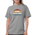 thumbnail image 1 of CafePress - Free Ukraine Women's Comfort Colors® T Shirt - Womens Comfort Colors® Shirt, 1 of 4