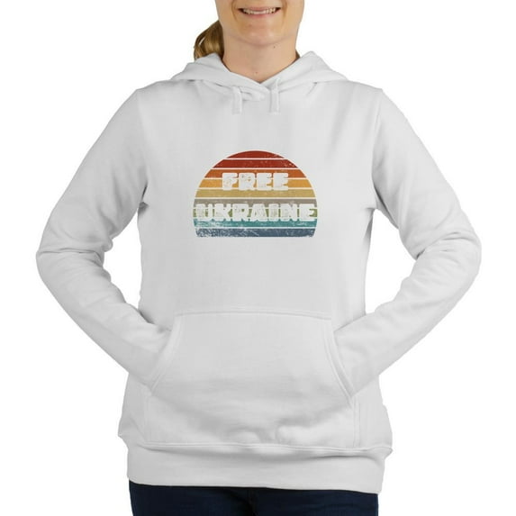 CafePress - Free Ukraine - Women's Hooded Sweatshirt
