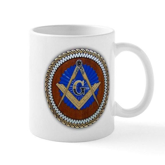 CafePress - Freemasonry Ceramic Mug - 11 oz Ceramic Mug - Novelty Coffee Tea Cup