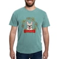 thumbnail image 1 of CafePress - French Bulldog Christmas - Mens Comfort Colors Shirt, 1 of 5
