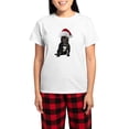 thumbnail image 1 of CafePress - French Bulldog Christmas Women's Light Pajamas - Women's Short Sleeve Print T-Shirt and Pants Light Cotton Pajama Set, 1 of 7