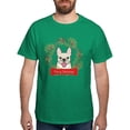 thumbnail image 1 of CafePress - French Bulldog Christmas Wreath Men's Value T Shir - Men's Classic Graphic Cotton T-Shirt, 1 of 4