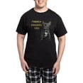 thumbnail image 1 of CafePress - French Bulldog Dad Men's Light Pajamas - Men's Dark Loose Fit Cotton Pajama Set, 1 of 7