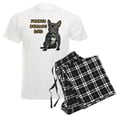 thumbnail image 1 of CafePress - French Bulldog Dad Men's Light Pajamas - Men's Light Loose Fit Cotton Pajama Set, 1 of 7