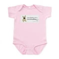 thumbnail image 1 of CafePress - French Bulldog Gifts Infant Bodysuit - Baby Light Bodysuit, Size Newborn - 24 Months, 1 of 4