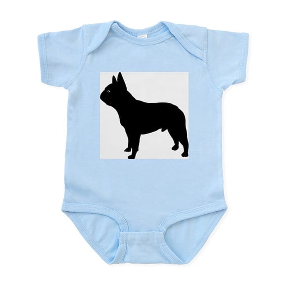 CafePress - French Bulldog Infant Creeper - Baby Light Bodysuit, Size Newborn - 24 Months