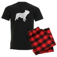 thumbnail image 1 of CafePress - French Bulldog Men's Dark Pajamas - Men's Dark Loose Fit Cotton Pajama Set, 1 of 7