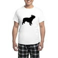 thumbnail image 1 of CafePress - French Bulldog Men's Light Pajamas - Men's Light Loose Fit Cotton Pajama Set, 1 of 7