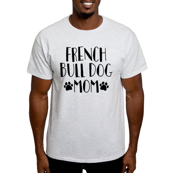 CafePress - French Bulldog Mom Light T Shirt - Men's Classic Graphic T-Shirt
