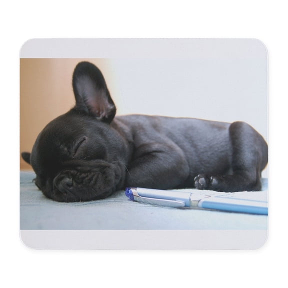 CafePress - French Bulldog Puppy - Non-slip Rubber Mousepad, Gaming Mouse Pad