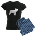 thumbnail image 1 of CafePress - French Bulldog Women's Dark Pajamas - Women's Short Sleeve Print T-Shirt and Pants Dark Cotton Pajama Set, 1 of 7
