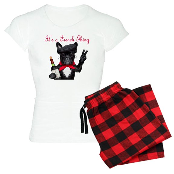 CafePress - French Bulldog - Women's Light Pajamas