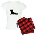 thumbnail image 1 of CafePress - French Bulldog Yoga Pajamas - Women's Short Sleeve Print T-Shirt and Pants Light Cotton Pajama Set, 1 of 7