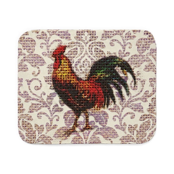 CafePress - French Country Vintage Rooster Sherpa Fleece Throw - Sherpa Fleece Throw Blanket 60" x 50"