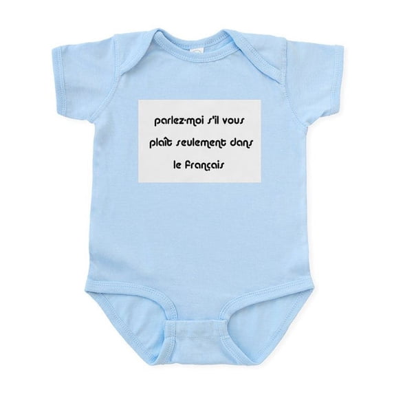 CafePress - French Infant Bodysuit - Baby Light Bodysuit, Size Newborn - 24 Months