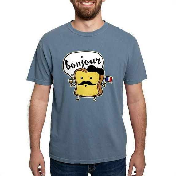 CafePress - French Toas T Shirt - Mens Comfort Colors Shirt