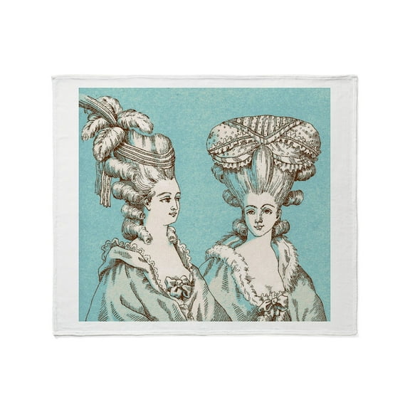 CafePress - French Vintage Throw Blanket - Soft Fleece Throw Blanket, 50"x60" for All Ages