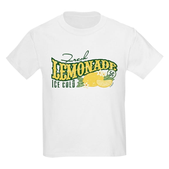 CafePress - Fresh Lemonade Kids Light T Shirt - Light T-Shirt Kids XS-XL