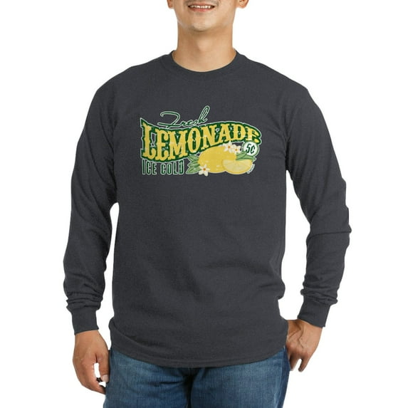 CafePress - Fresh Lemonade Long Sleeve Dark T Shirt - Long Sleeve Dark T-Shirt