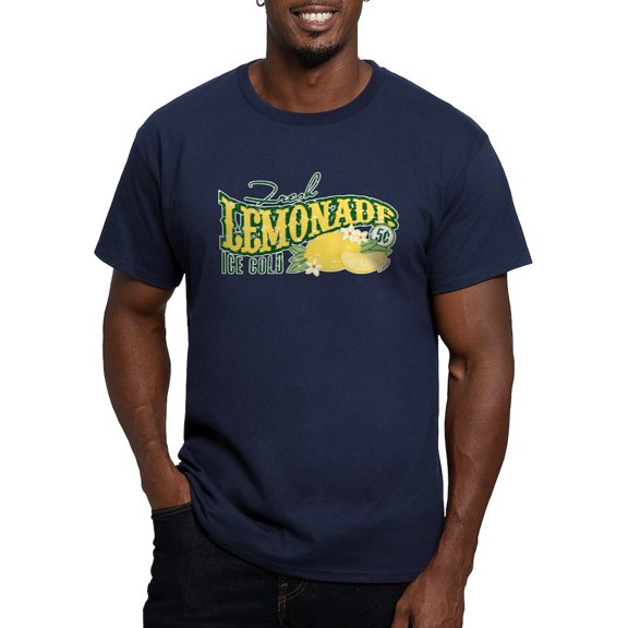 CafePress - Fresh Lemonade Men's Fitted T Shirt (Dark) - Men's Fitted T-Shirt