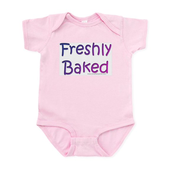 CafePress - Freshly Baked Infant Creeper - Baby Light Bodysuit, Size Newborn - 24 Months
