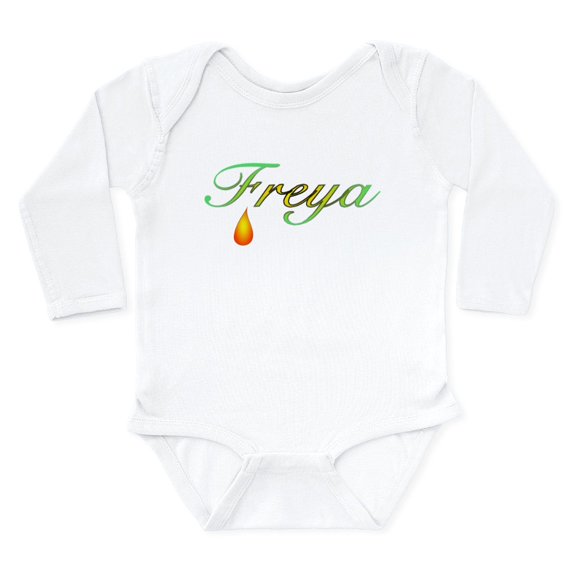 CafePress - Freya - Long Sleeve Cotton Baby Bodysuit