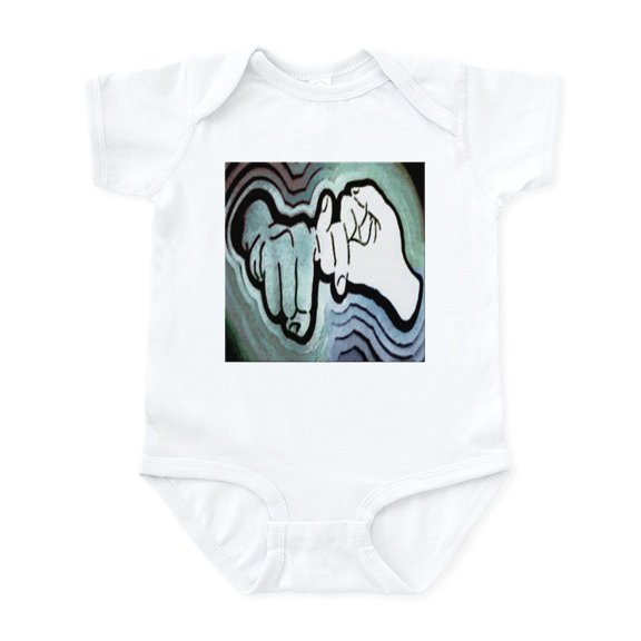 CafePress - Friend12x12 Body Suit - Baby Light Bodysuit, Size Newborn - 24 Months