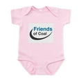 thumbnail image 1 of CafePress - Friends Of Coal Body Suit - Baby Light Bodysuit, Size Newborn - 24 Months, 1 of 4