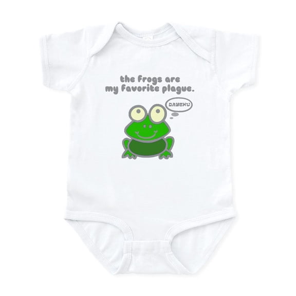 CafePress - Frog Passover Plague Infant Bodysuit - Baby Light Bodysuit, Size Newborn - 24 Months