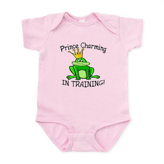 CafePress - Frog Prince Charming Training - Baby Light Bodysuit, Size Newborn - 24 Months